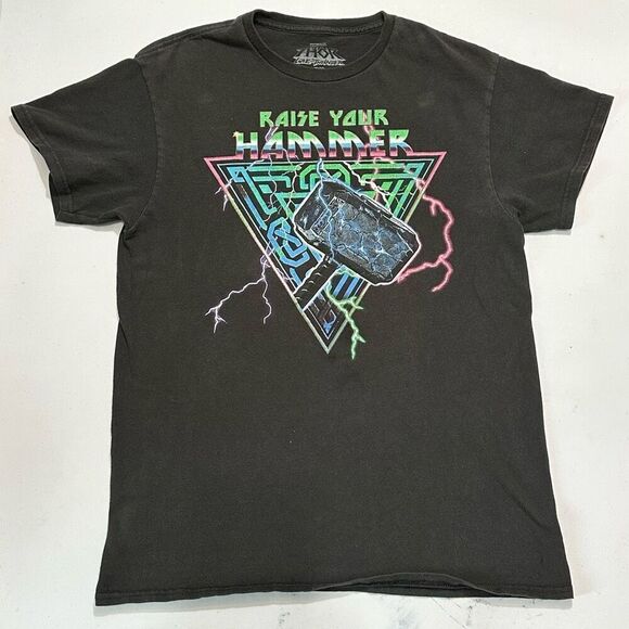 Marvel Studios Thor Love And Thunder Black T-Shirt | Men Size Medium - Picture 1 of 7